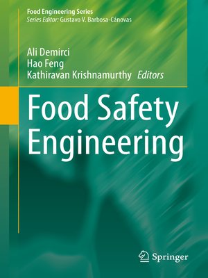 cover image of Food Safety Engineering